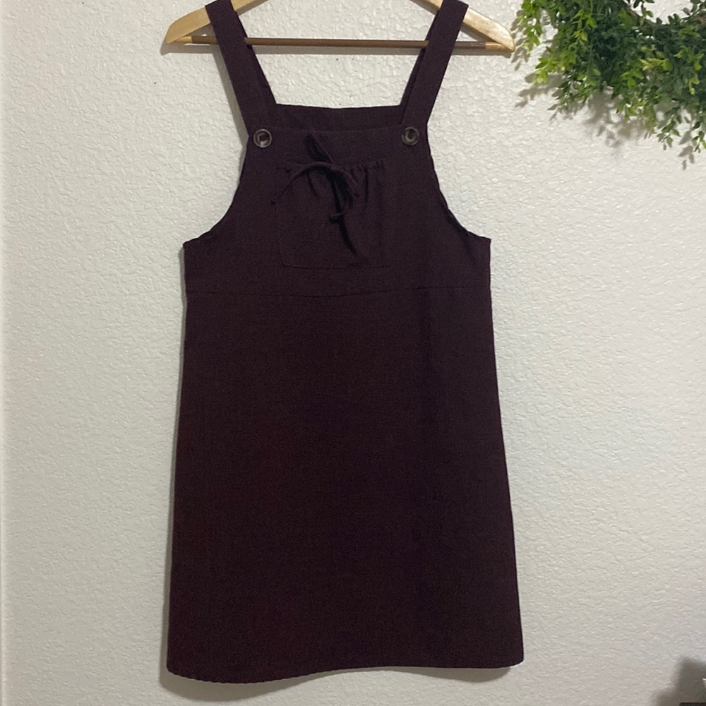 Vintage Melinda Daniels Burgundy Jumper